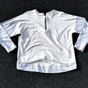 Champion Authentic Fleece Pullover‎ Sweatshirt Quarter Zip Gray Mens Size L